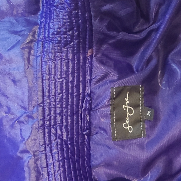 Women's authentic Sean John puffy coat 2x petite. - Picture 7 of 16
